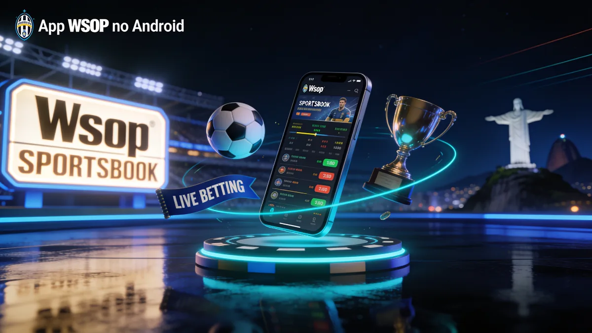 App WSOP no Android para jogadores no Brasil